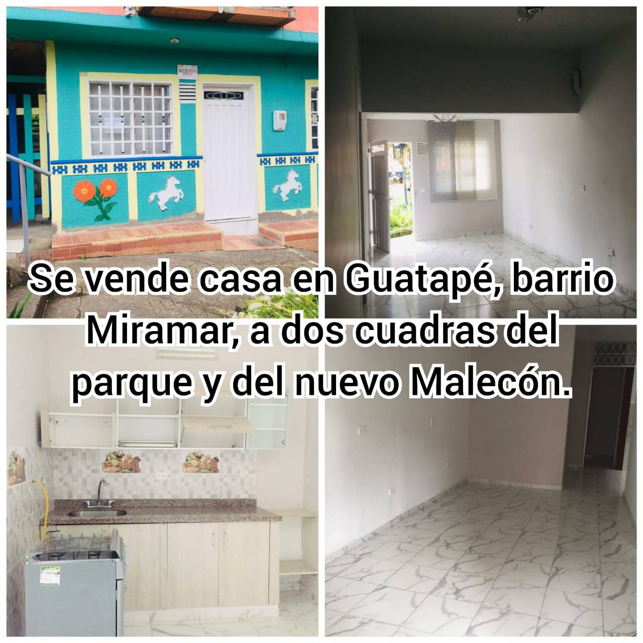 #2474 - Casa para Venta en Guatapé - ANT