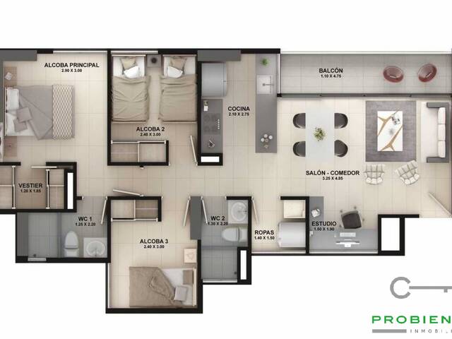 Apartamento para Venta en Rionegro - 2