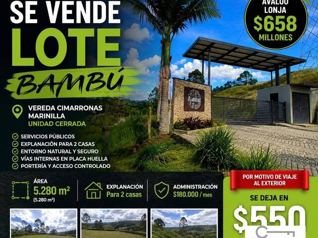 #2695 - Quinta para Venta en Rionegro - ANT - 1